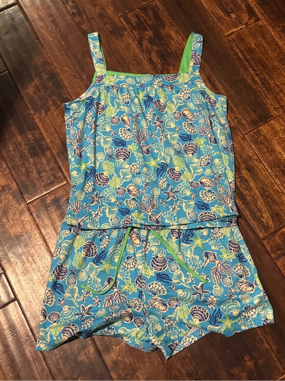Cuddl Duds Beachy Pj Set Womens Sz L